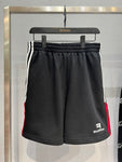 Shorts Black & Mini Printed Logo