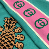 Hoodie Light Green & Ananas Logo