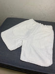 Shorts Monogram White Towel Style