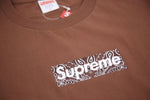 T-Shirt Box Logo Bandana Marrone