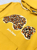 Felpa con Cappuccio Orso Ricamato Stile Tigre 3 Colori