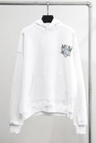 Hoodie Birds Logo White