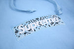 Felpa Box Logo Bandana Azzurro