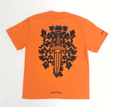 T-Shirt Orange & Dagger Logo