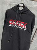 Hoodie Black & Abstract Logo