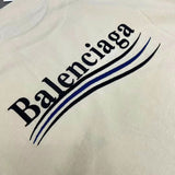 T-Shirt Logo Ricamato Pesca