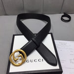 Belt Reverse Logo Gold Buckle