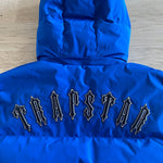 Down Jacket Blue Mini Front Logo & Back Logo