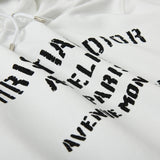 Hoodie White Atelier