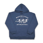 Hoodie Athletes Black & Blue