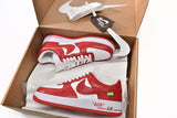 Sneakers Collab Red & White