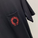 T-Shirt Red Logo Black & White