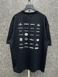 T-Shirt Multi-Logo Black 2023