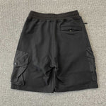 Cargo Shorts Black & Green