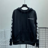 Hoodie Black & Big Letters Arms Logo