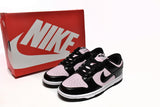 Dunk Low Rosa Vernice Nera