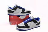 Dunk Low White Black Royal