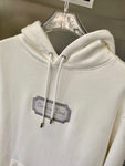 Hoodie Centred Embroidered Logo 2 Colors