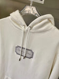 Hoodie Centred Embroidered Logo 2 Colors