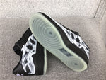 AF1 Skeleton Black