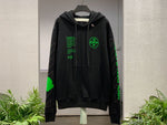 Hoodie Green Details 2020