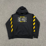 Hoodie Black & Yellow