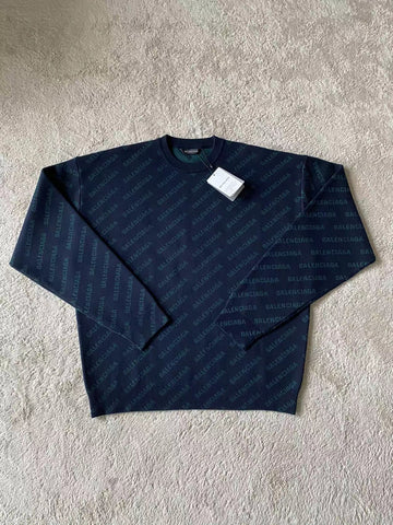 Sweater Dark Blue Monogram 2023