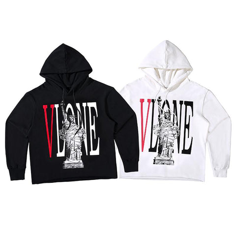 Hoodie NY Black and White