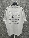 T-Shirt Multi-Logo Grey 2023