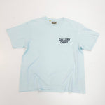 T-Shirt Light Blue & Black Logo