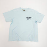 T-Shirt Light Blue & Black Logo