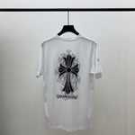 T-Shirt Big Back Cross Black & White
