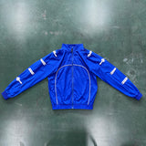 Full Tracksuit Zip-Up Black & Blue