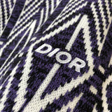 Sweater Purple & White