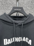 Hoodie Black & White Logo 2023