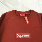 Box Logo Crewneck (FW18) Rust