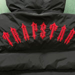 Down Jacket Black & Red Logo